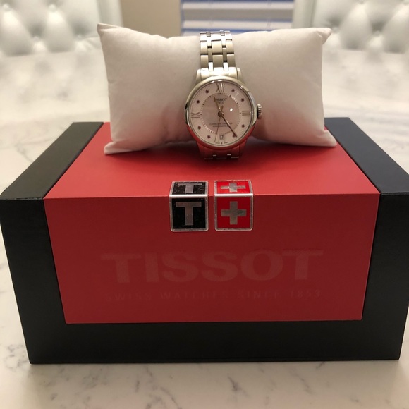 Tissot Stainless Steel Ruby Ladies Watch - Picture 2 of 7